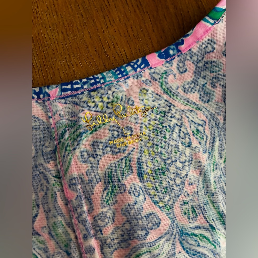 Lilly Pulitzer Lela Henley Tank Dress - Picture 3 of 4